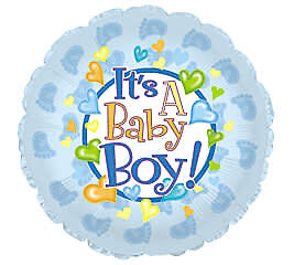 It&#039;s a Boy Mylar Balloon