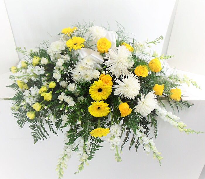 You are My Sunshine Forever Casket Spray