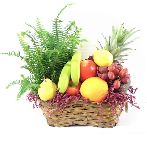 Fruit &amp;amp; Foliage Gift Basket